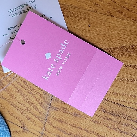 Kate Spade Tinsel Glitter Small Cosmetic Case Bag - Picture 7 of 9